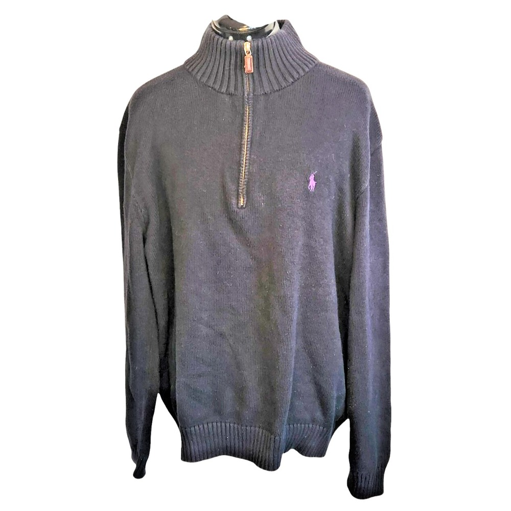 Polo by Ralph Lauren 1/4 Zip Sweater Size L